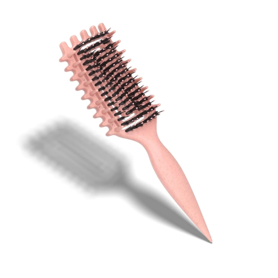 🌀 CurlEase Detangling Brush – Perfect for Curly & Coily Hair