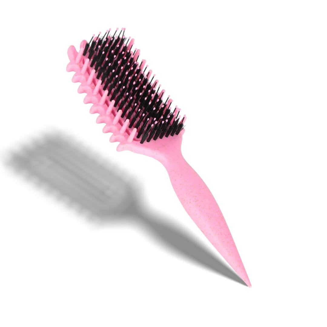 🌀 CurlEase Detangling Brush – Perfect for Curly & Coily Hair