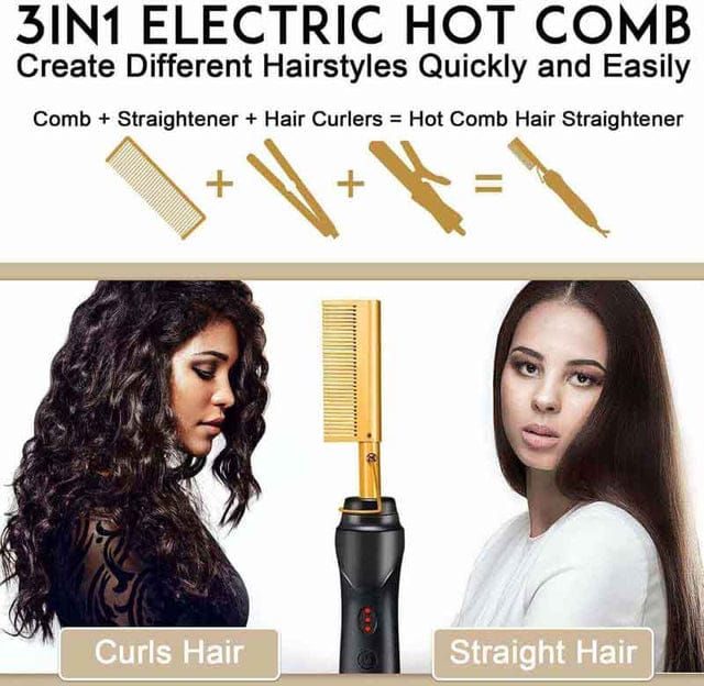 2 in 1 Hot Comb